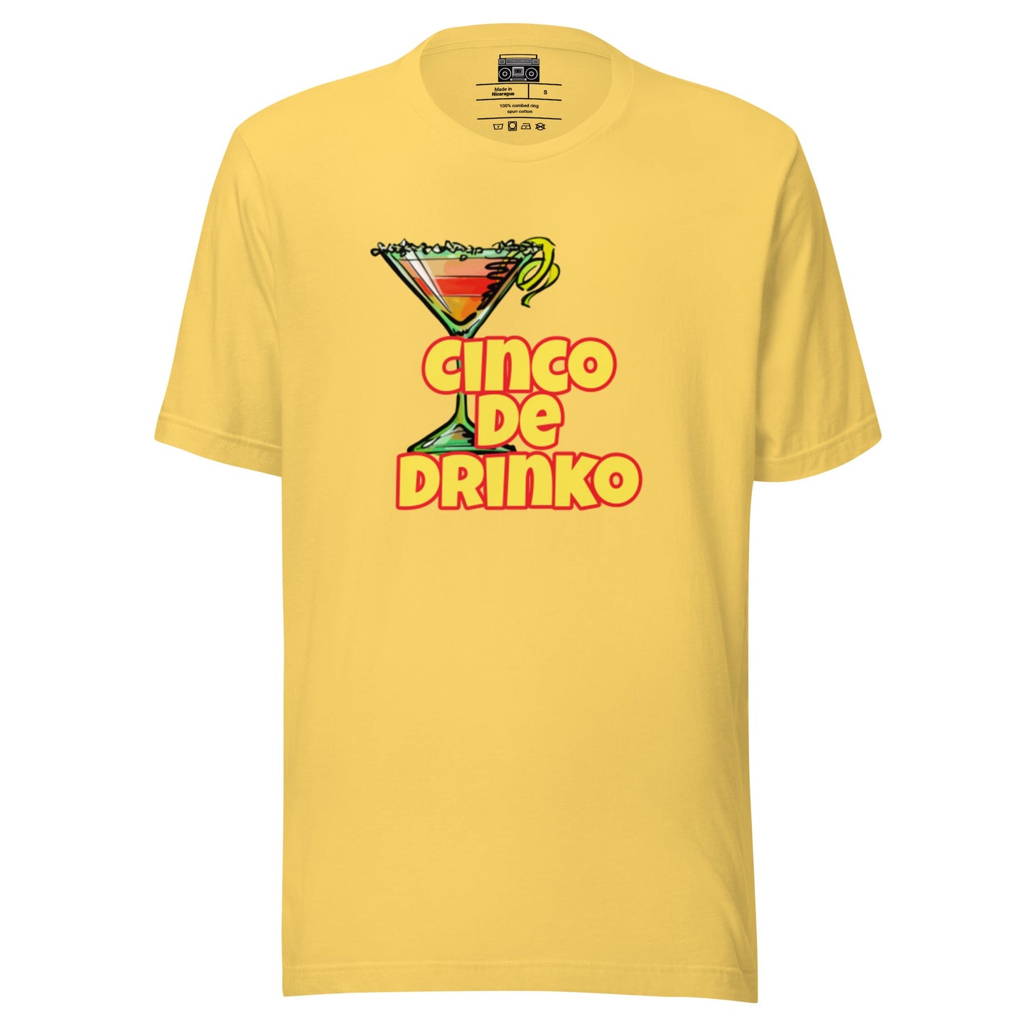 Cinco De Drinko 1 Unisex t-shirt - Premium T-Shirt from Wanna Freestyle Designs - Just $19.99! Shop now at Wanna Freestyle Designs