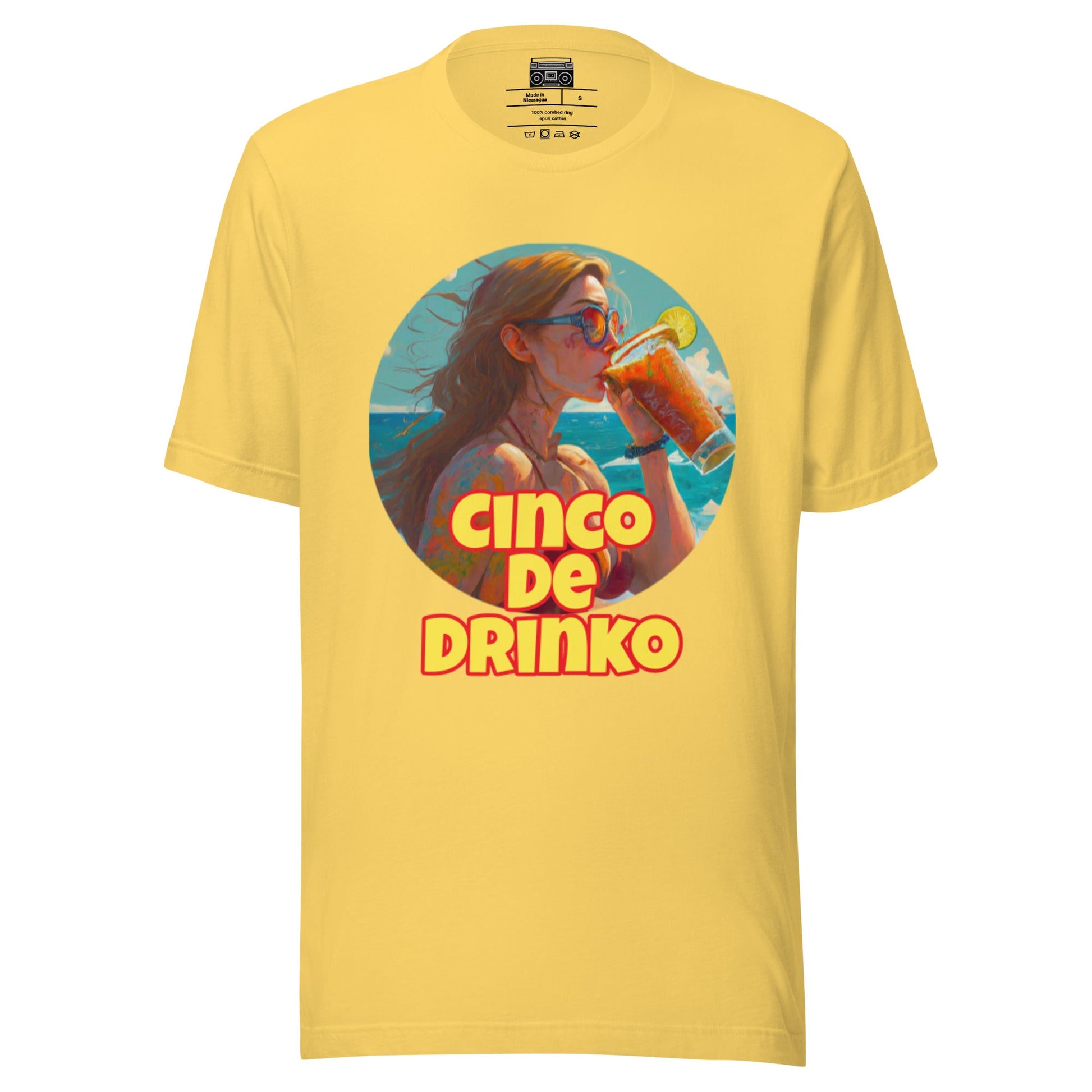 Cinco de Drinko 2 Unisex t-shirt - Premium T-Shirt from Wanna Freestyle Designs - Just $19.99! Shop now at Wanna Freestyle Designs