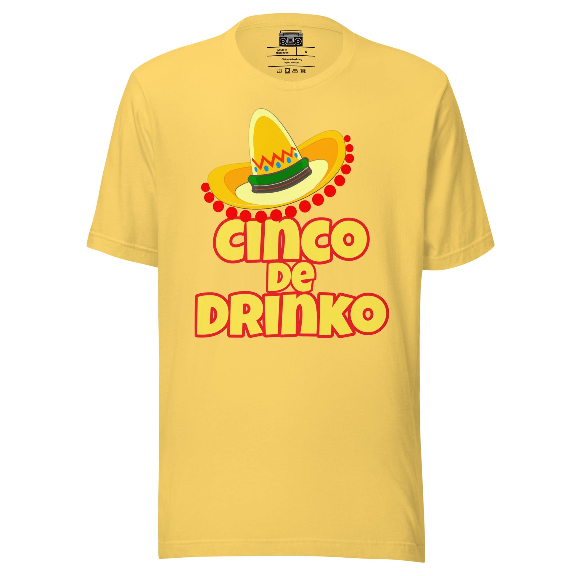 Cinco De Drinko 4 Unisex t-shirt - Premium T-Shirt from Wanna Freestyle Designs - Just $19.99! Shop now at Wanna Freestyle Designs