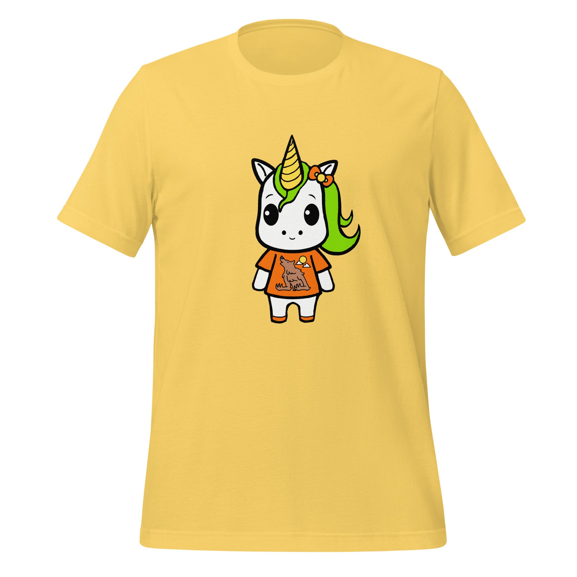 Halloween Lil Unicorn Unisex t-shirt - Premium T-Shirt from Wanna Freestyle Designs - Just $23.99! Shop now at Wanna Freestyle Designs