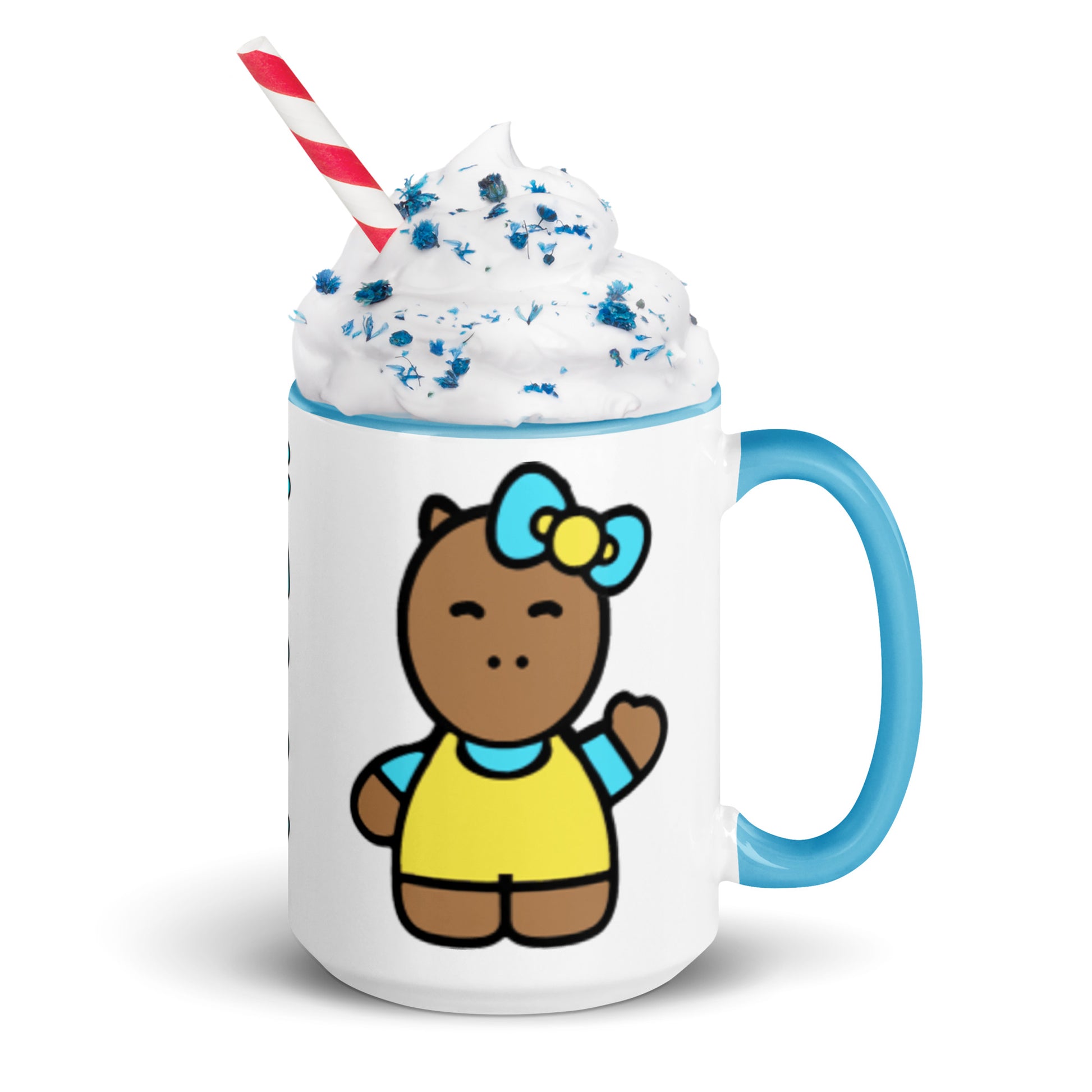 Hello Cappy Mug with Color Inside - Premium  from Wanna Freestyle Designs - Just $16! Shop now at Wanna Freestyle Designs