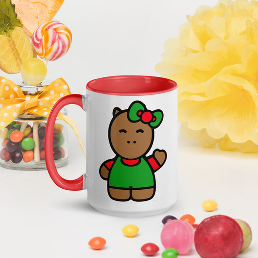 Hello Lil Cappy Mug with Color Inside - Premium  from Wanna Freestyle Designs - Just $16.99! Shop now at Wanna Freestyle Designs