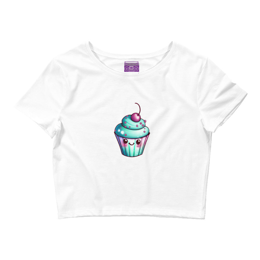 Little cupcakes Women’s Crop Tee - Premium T-Shirt from Wanna Freestyle - Just $24.99! Shop now at Wanna Freestyle