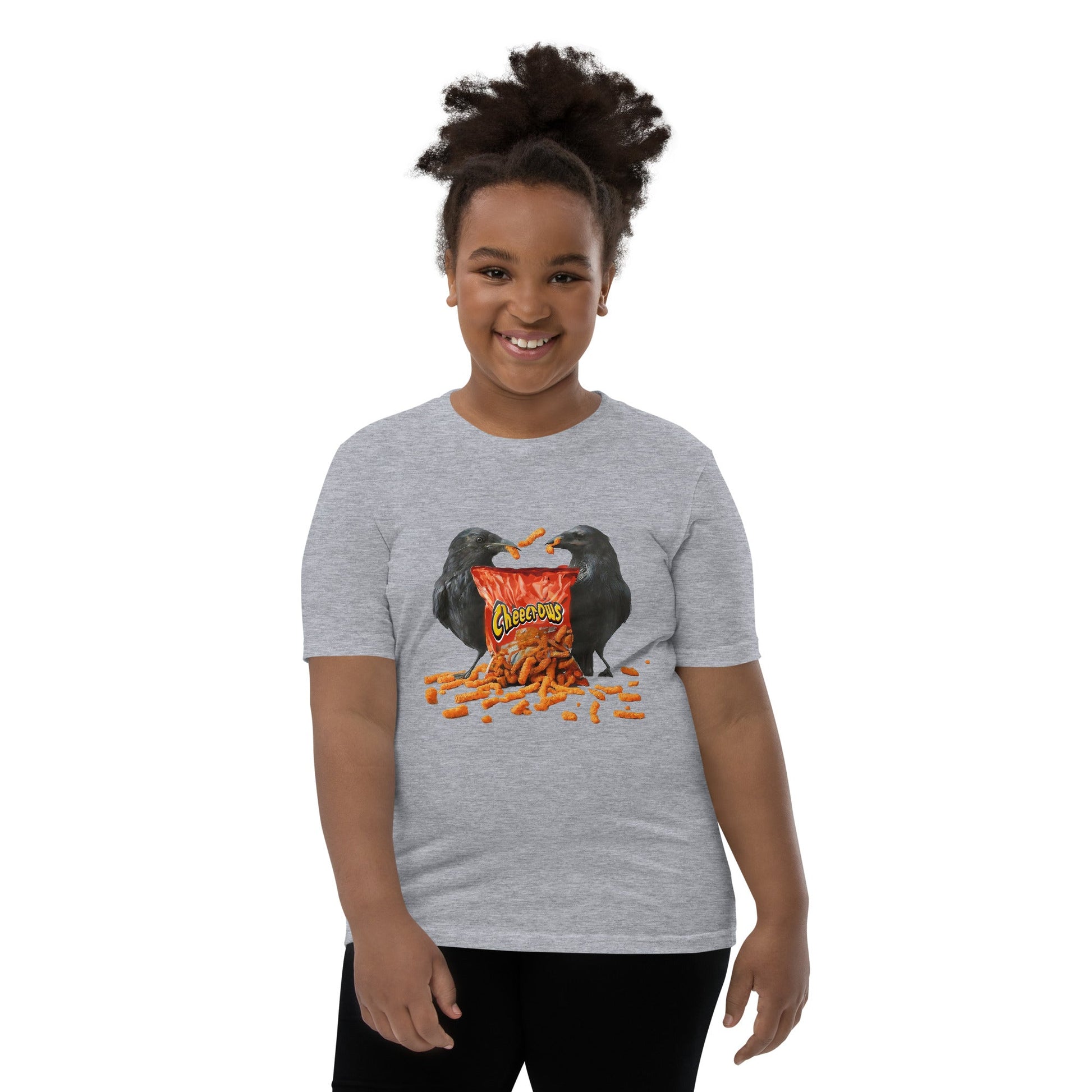 Cheecrows Youth Short Sleeve T-Shirt - Premium T-Shirt from Wanna Freestyle Designs - Just $18! Shop now at Wanna Freestyle Designs