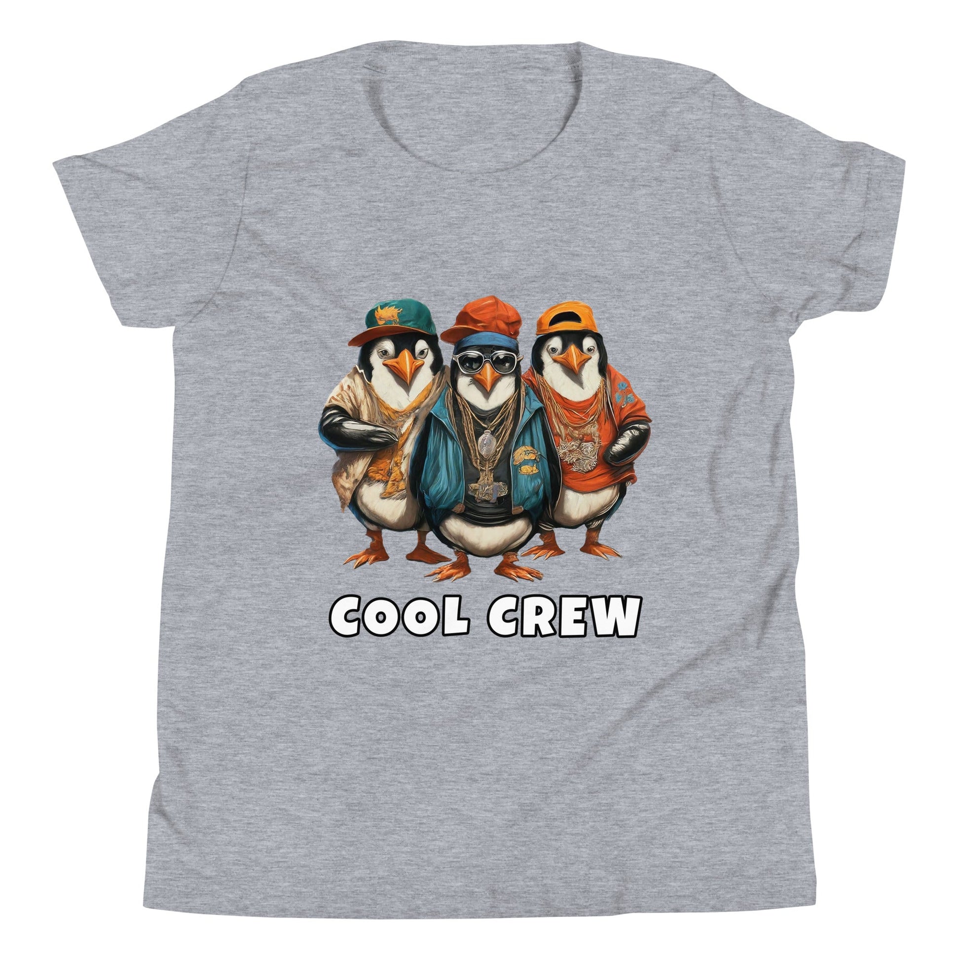 Penguin Crew 2 Youth Short Sleeve T-Shirt - Premium T-Shirt from Wanna Freestyle Designs - Just $18! Shop now at Wanna Freestyle Designs