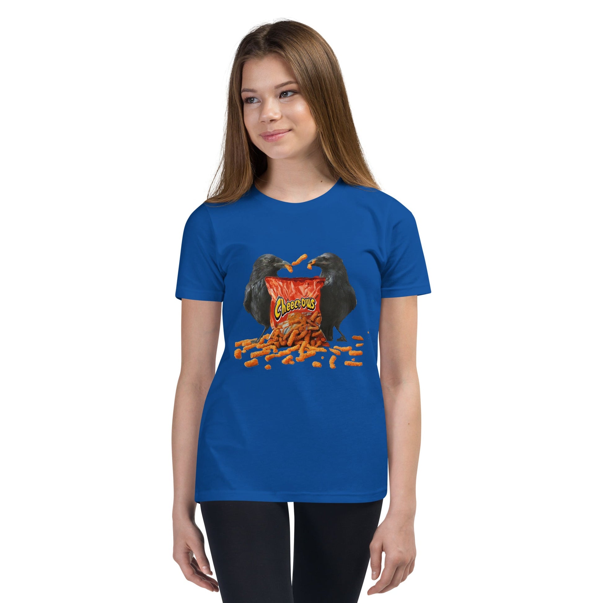 Cheecrows Youth Short Sleeve T-Shirt - Premium T-Shirt from Wanna Freestyle Designs - Just $18! Shop now at Wanna Freestyle Designs