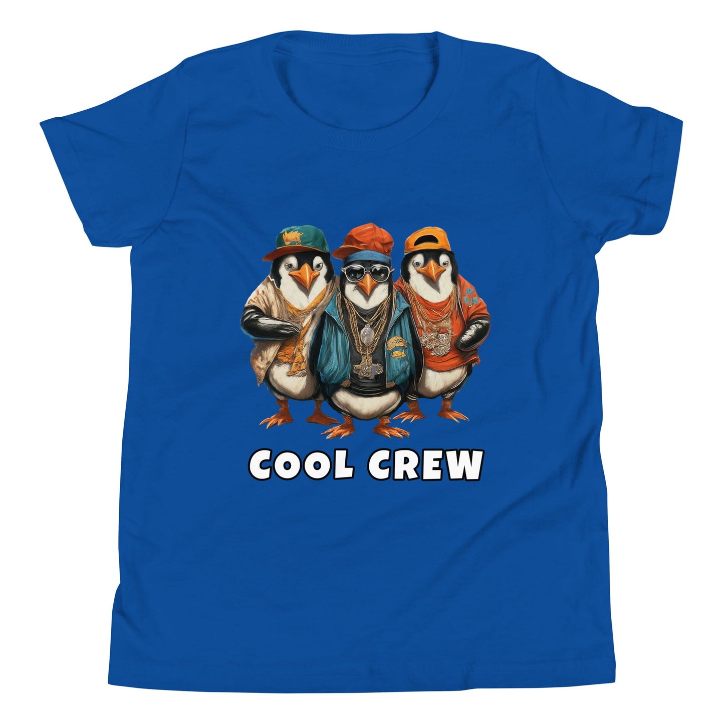 Penguin Crew 2 Youth Short Sleeve T-Shirt - Premium T-Shirt from Wanna Freestyle Designs - Just $18! Shop now at Wanna Freestyle Designs