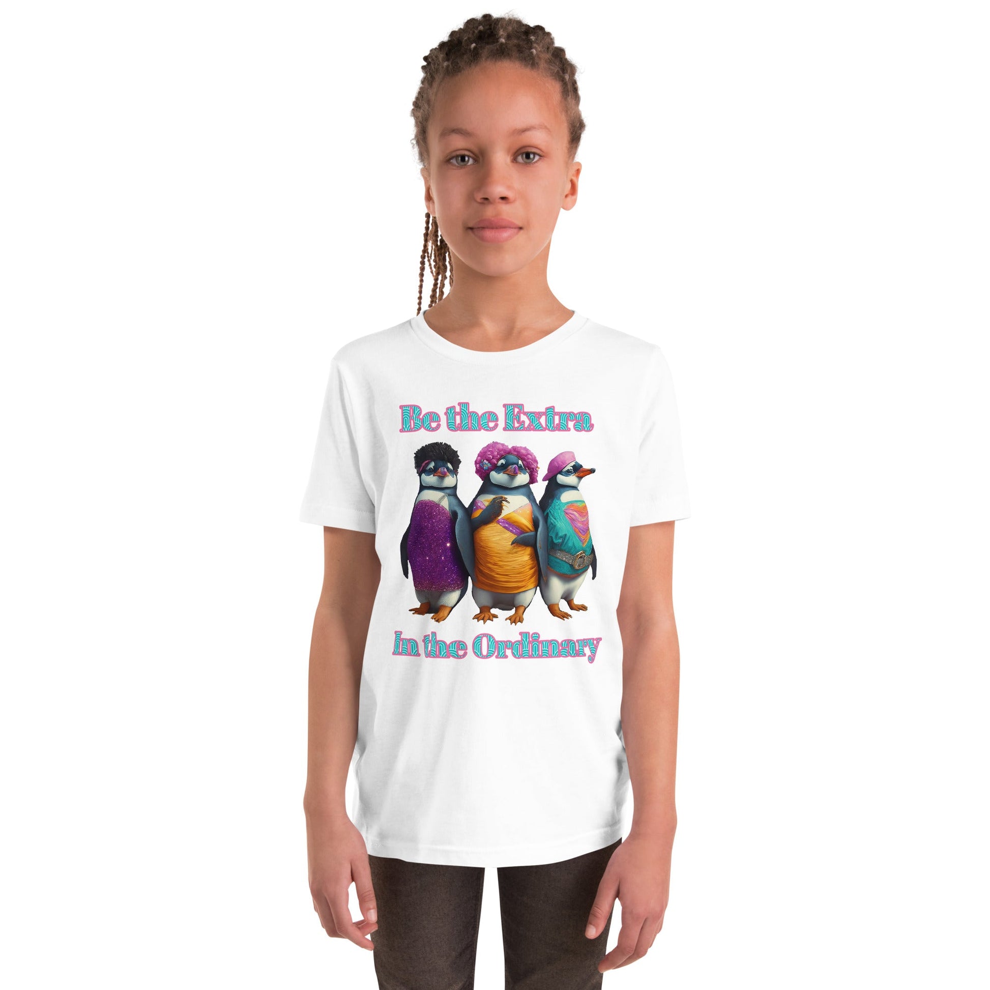 80's Girl Group Be Cool Youth Short Sleeve T-Shirt - Premium T-Shirt from Wanna Freestyle Designs - Just $18! Shop now at Wanna Freestyle Designs